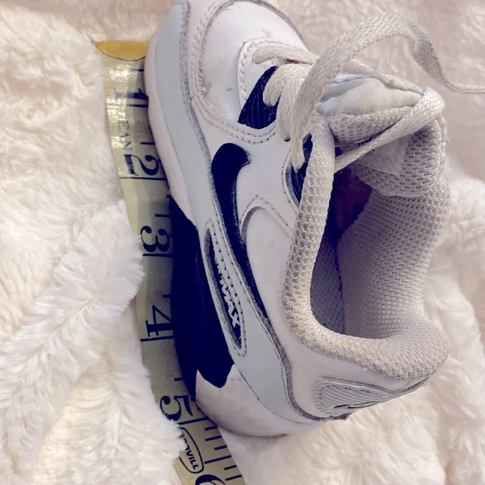Nike Air Max Black & White Toddler Baby Shoes Size 5C